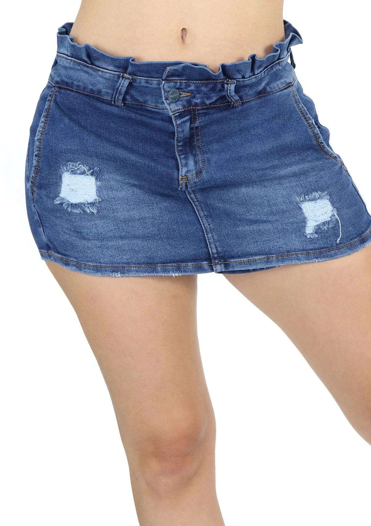 19912 Falda Pantalón by Maripily Rivera