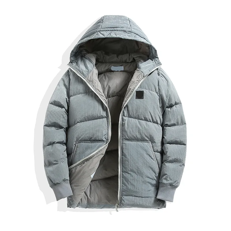 Abrigos de plumón para hombre Nuevas chaquetas de invierno Chaqueta gruesa de moda para hombre y plumón de pato blanco La ropa e