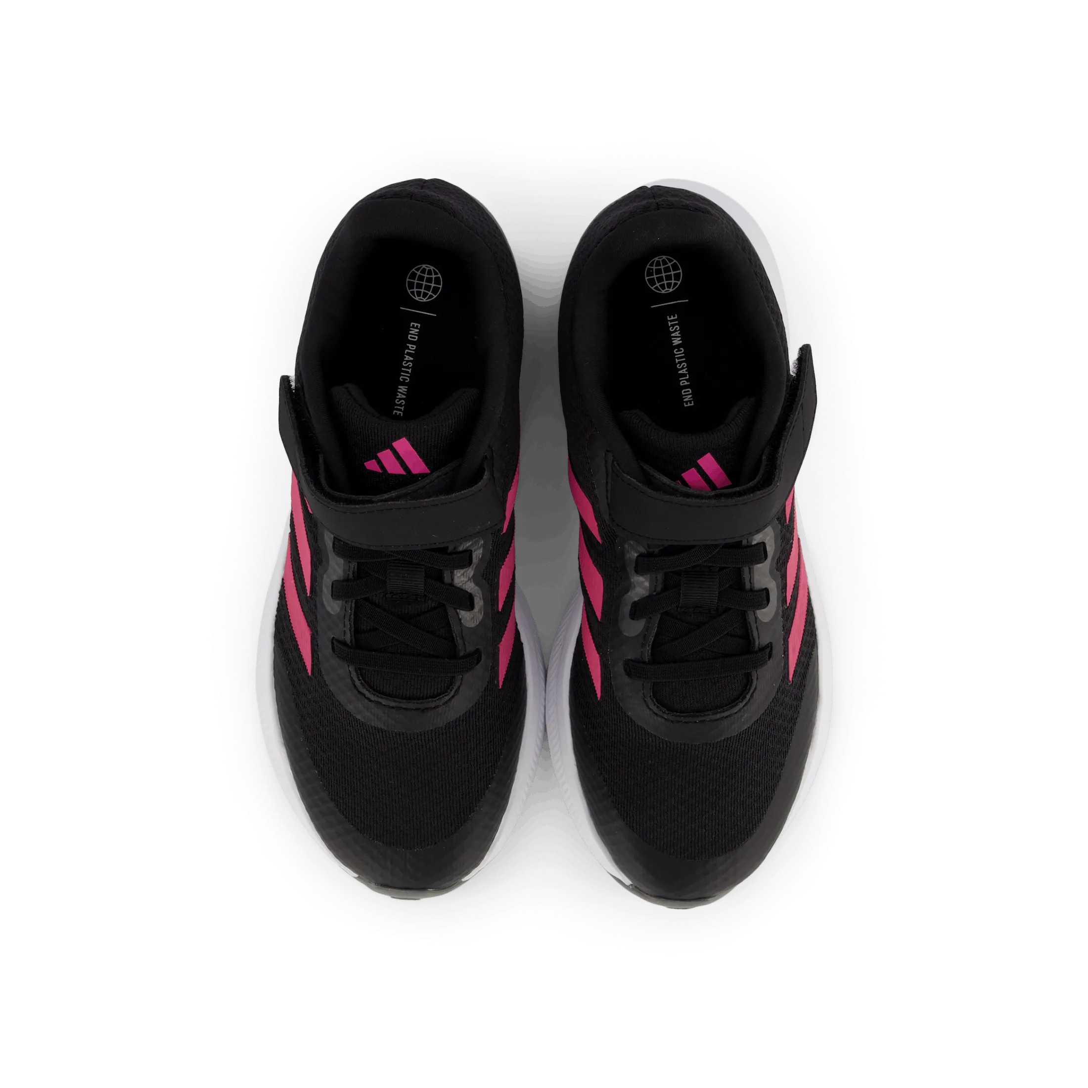 Adidas RunFalcon 3.0 Elastic Lace Top Strap Shoes Core Black / Pulmag / Gresix