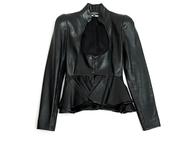 Alexander Mcqueen CUERO NEGRO FR34/36 