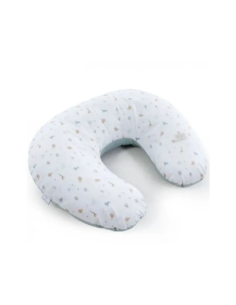 ALMOHADA LACTANCIA PEQUEÑA (60X60) SAFARI MENTA UZTURRE