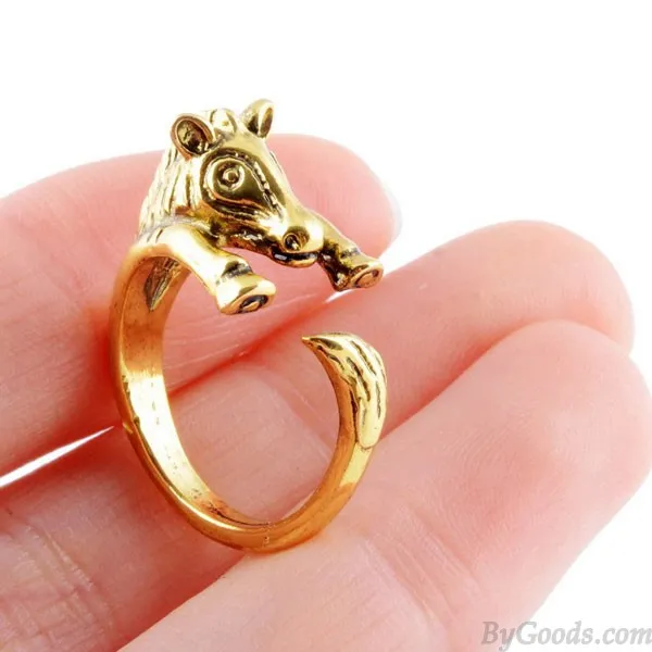 Animals Cute Alloy Zebra Opening Ring