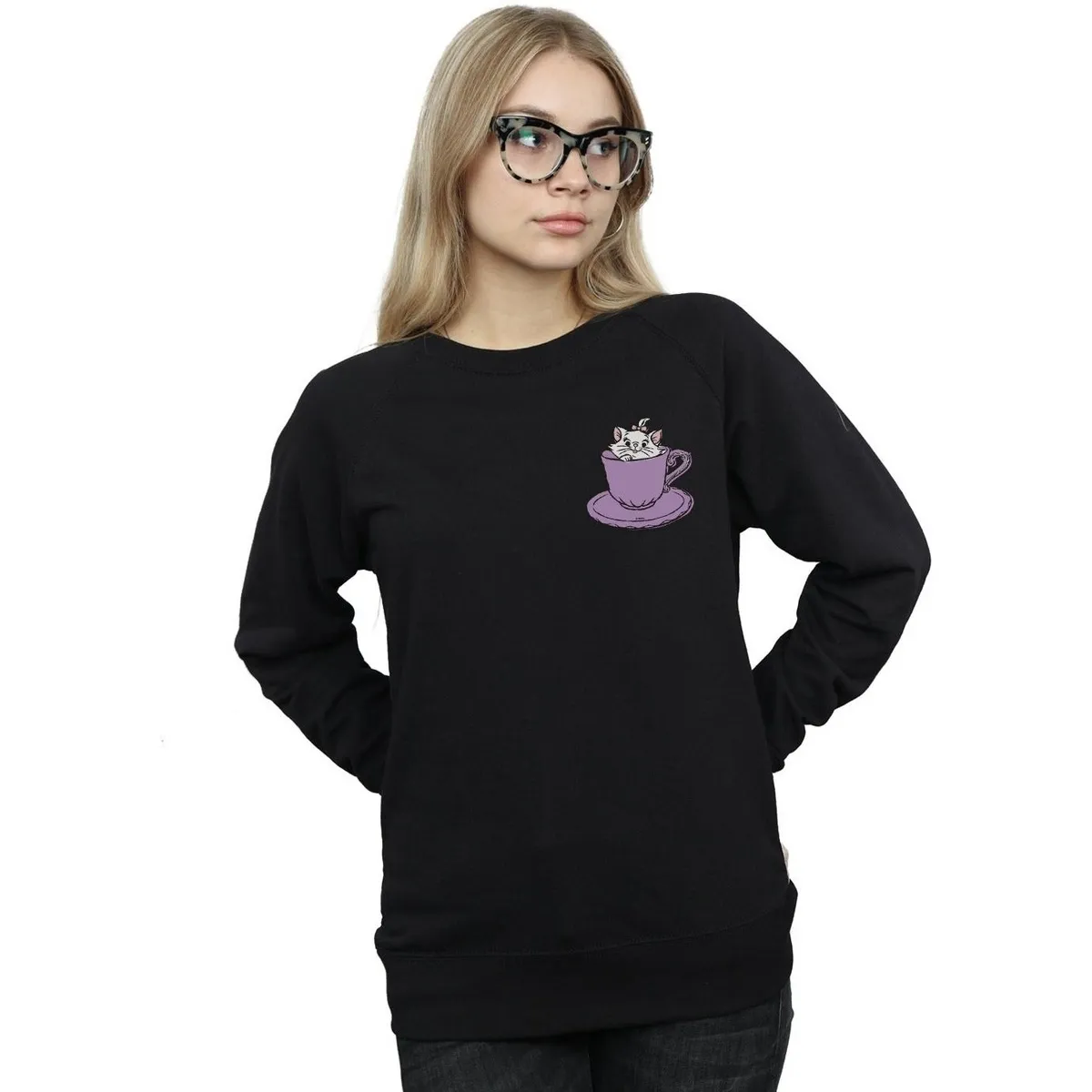 Aristocats Marie In Cup Breast Print