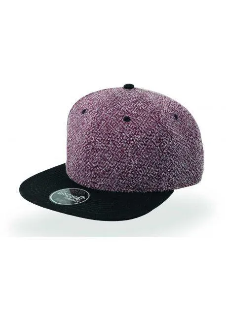 ATLANTIS AT069  GORRA VISERA KIK  ROJO / NEGRO