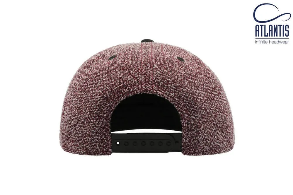 ATLANTIS AT069  GORRA VISERA KIK  ROJO / NEGRO