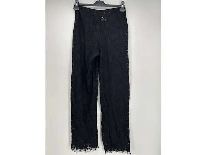 Autre Marque LESET Pantalón T.Viscosa S Internacional Negro 
