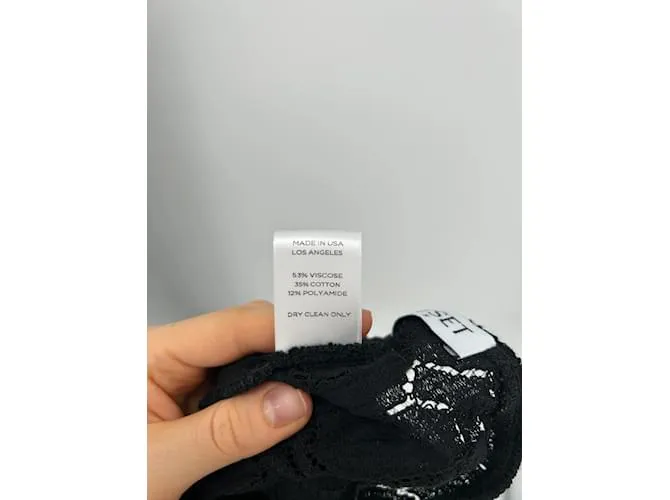 Autre Marque LESET Pantalón T.Viscosa S Internacional Negro 