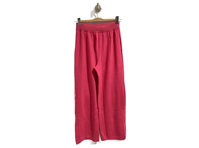 BARRIE Pantalón T.Cachemira M Internacional Rosa 
