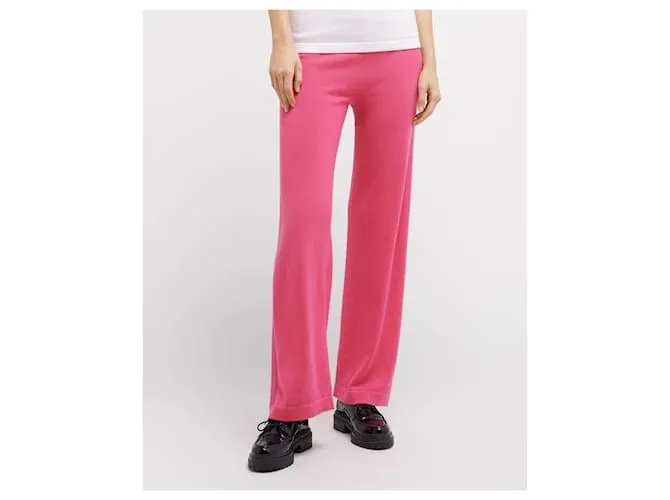 BARRIE Pantalón T.Cachemira M Internacional Rosa 