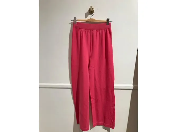 BARRIE Pantalón T.Cachemira M Internacional Rosa 