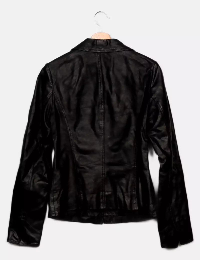 Bershka Cazadora Piel
