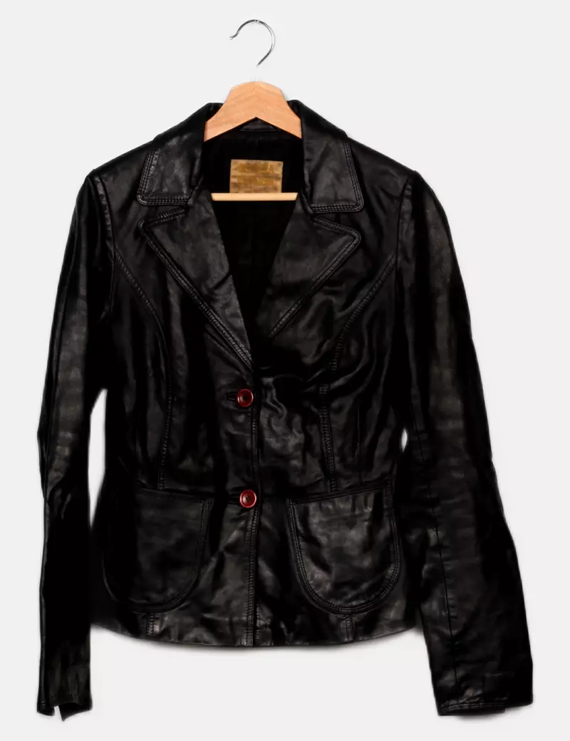 Bershka Cazadora Piel