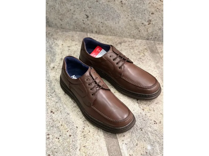 BLUCHER DE PIEL 0107 NOTTON EN COLOR MARRÓN O NEGRO
