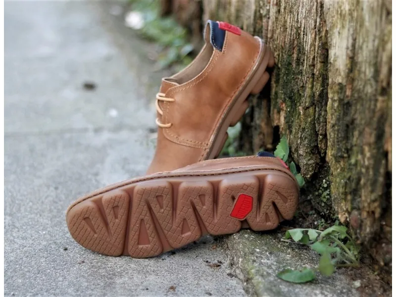 BLUCHER DE PIEL 7000 ON FOOT EN COLOR MARINO O CUERO