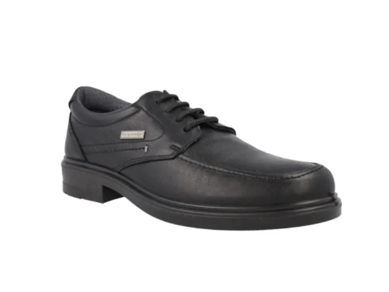 BLUCHER DE PIEL WATERPROOF LUISETTI EN COLOR NEGRO 33601ST