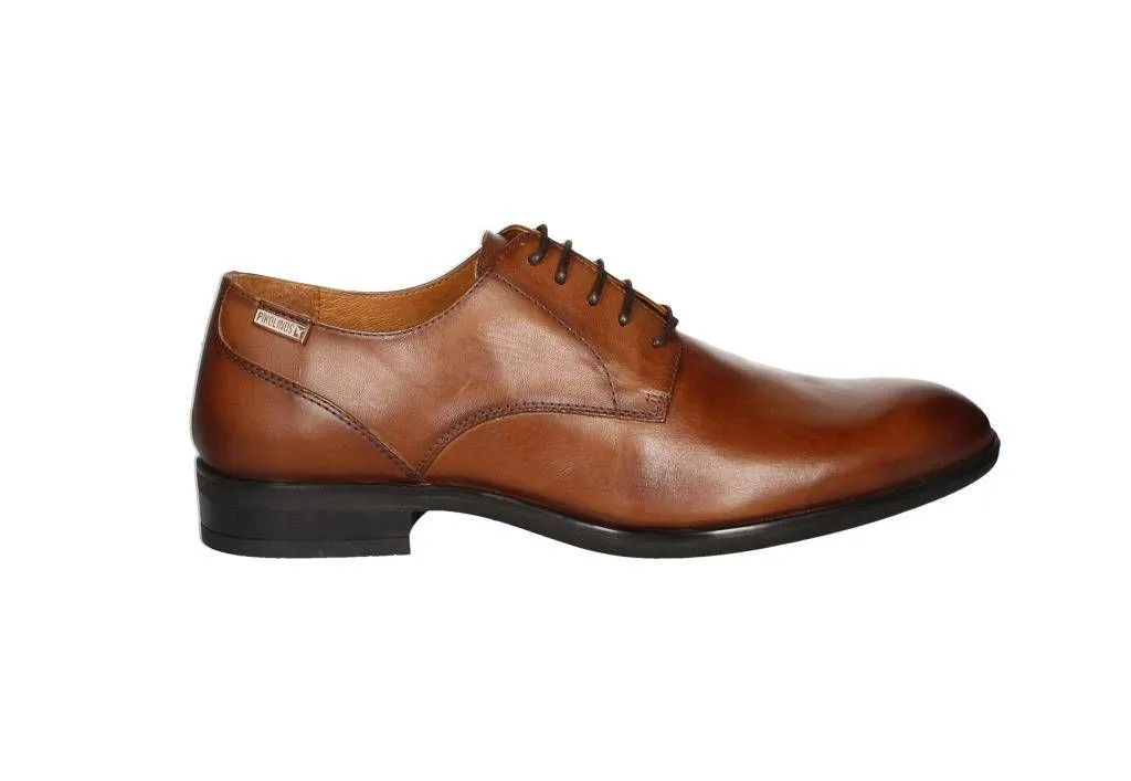 Blucher Liso Piel Cuero Piso Goma