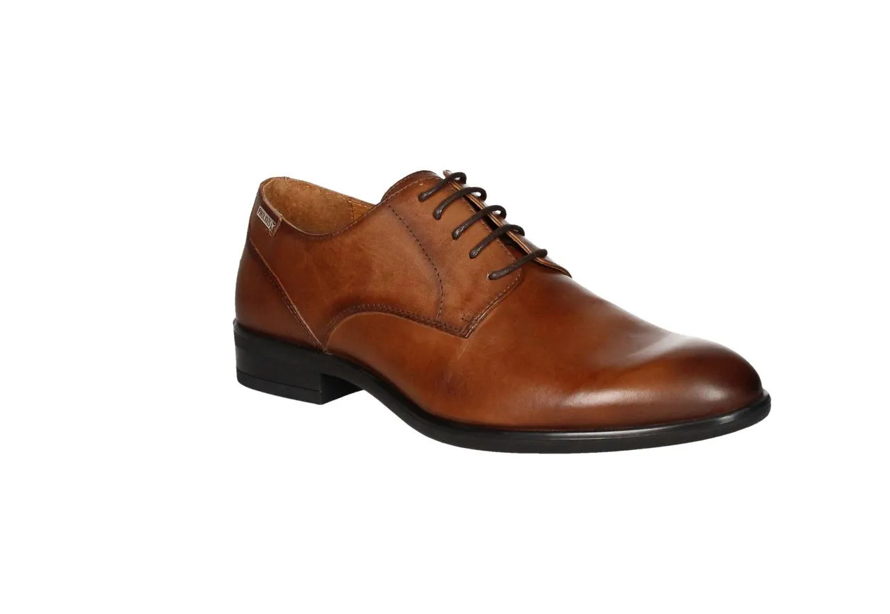 Blucher Liso Piel Cuero Piso Goma