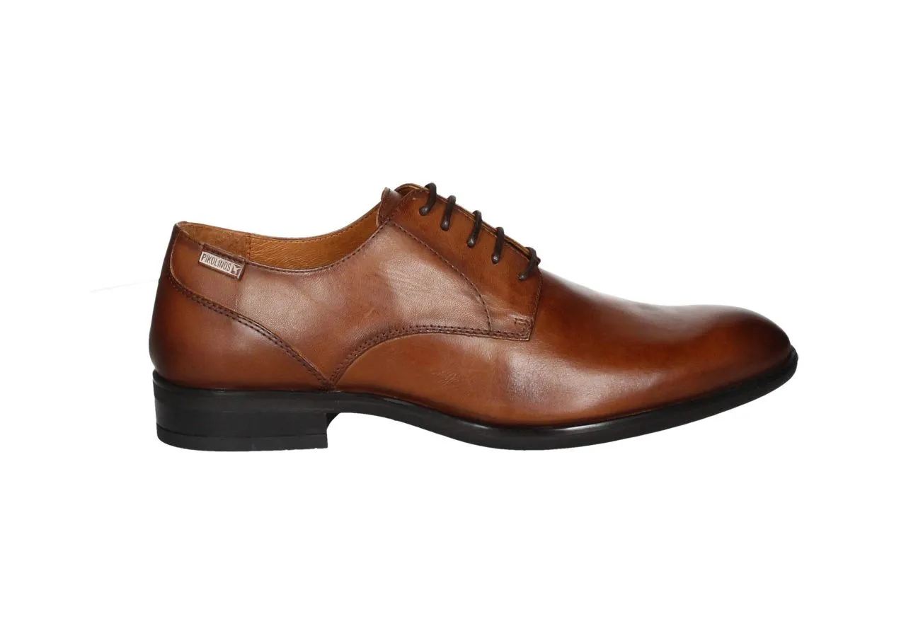 Blucher Liso Piel Cuero Piso Goma
