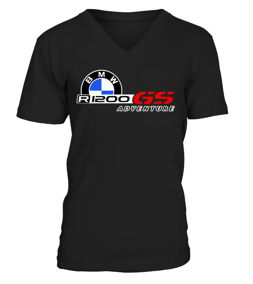 BMW Motorrad R1200 GS Adventure American BK 001 Camiseta cuello en V Unisex