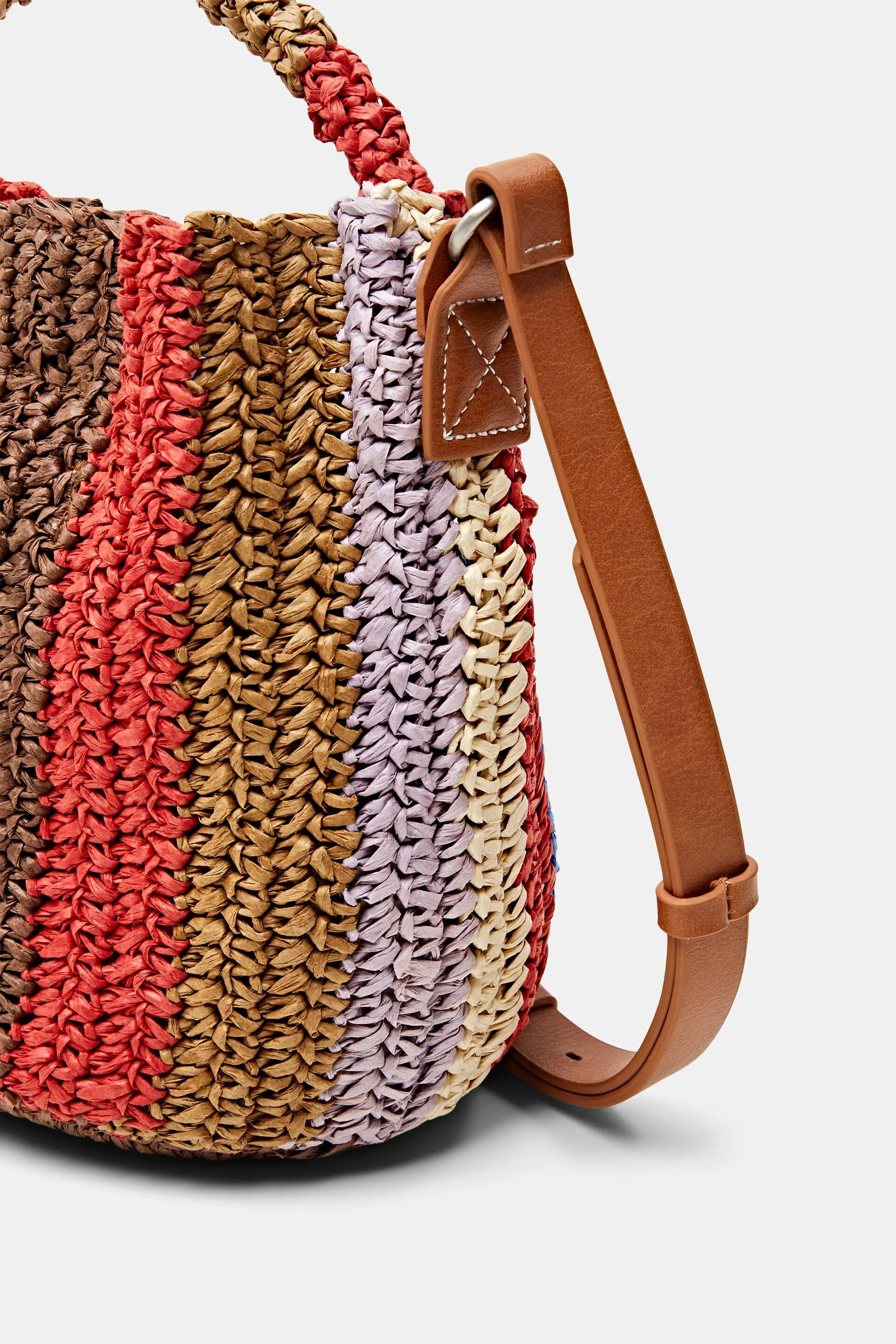 Bolso bandolera de paja
