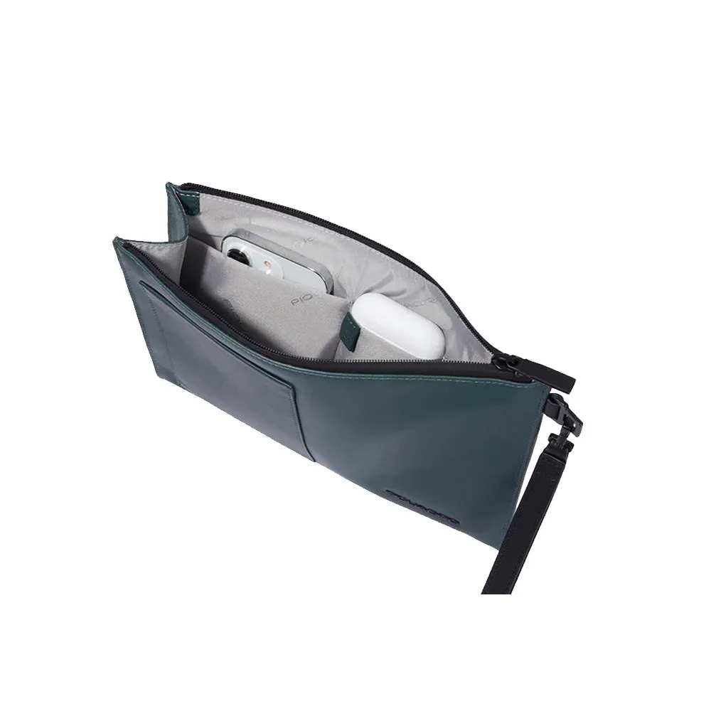 Bolso de Mano de Piel Piquadro AC6367S130/BLU Color Marino
