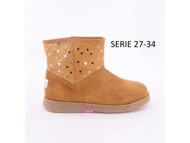 BOTA DE PIEL SERRAJE 402986 PABLOSKY EN COLOR AMBAR