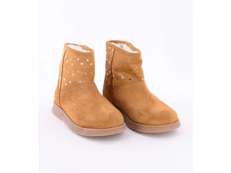 BOTA DE PIEL SERRAJE 402986 PABLOSKY EN COLOR AMBAR
