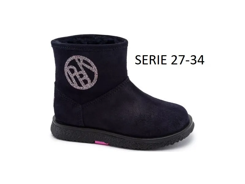 BOTA DE PIEL SERRAJE 403026 PABLOSKY EN COLOR MARINO