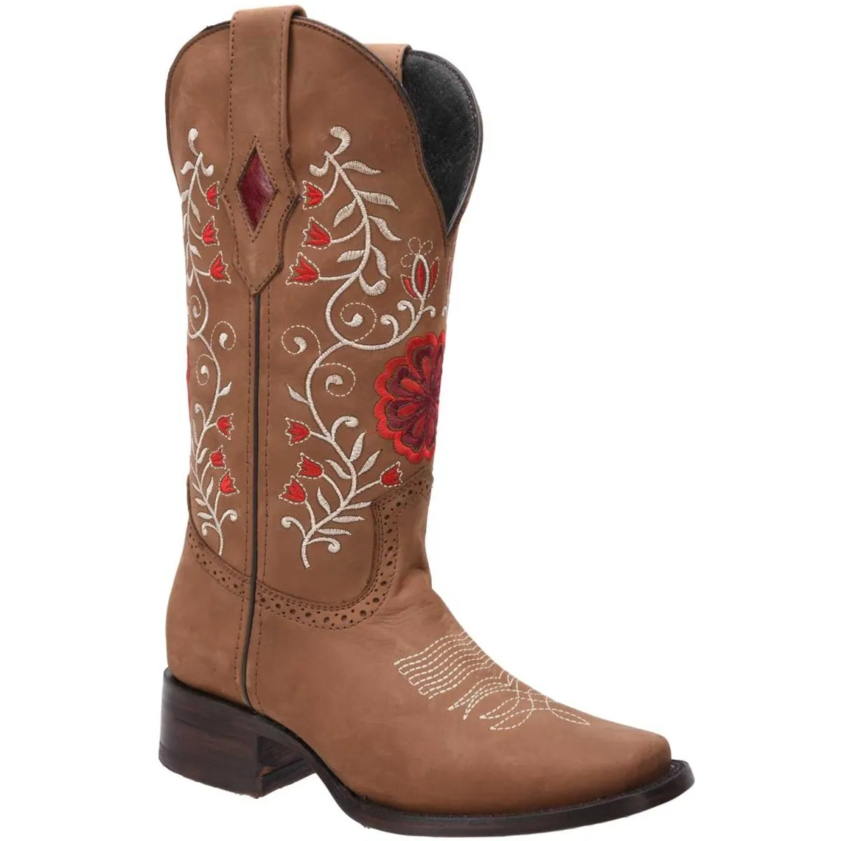 BOTAS DE CUERO HORMA RODEO CRAZY PARA MUJER WD497
