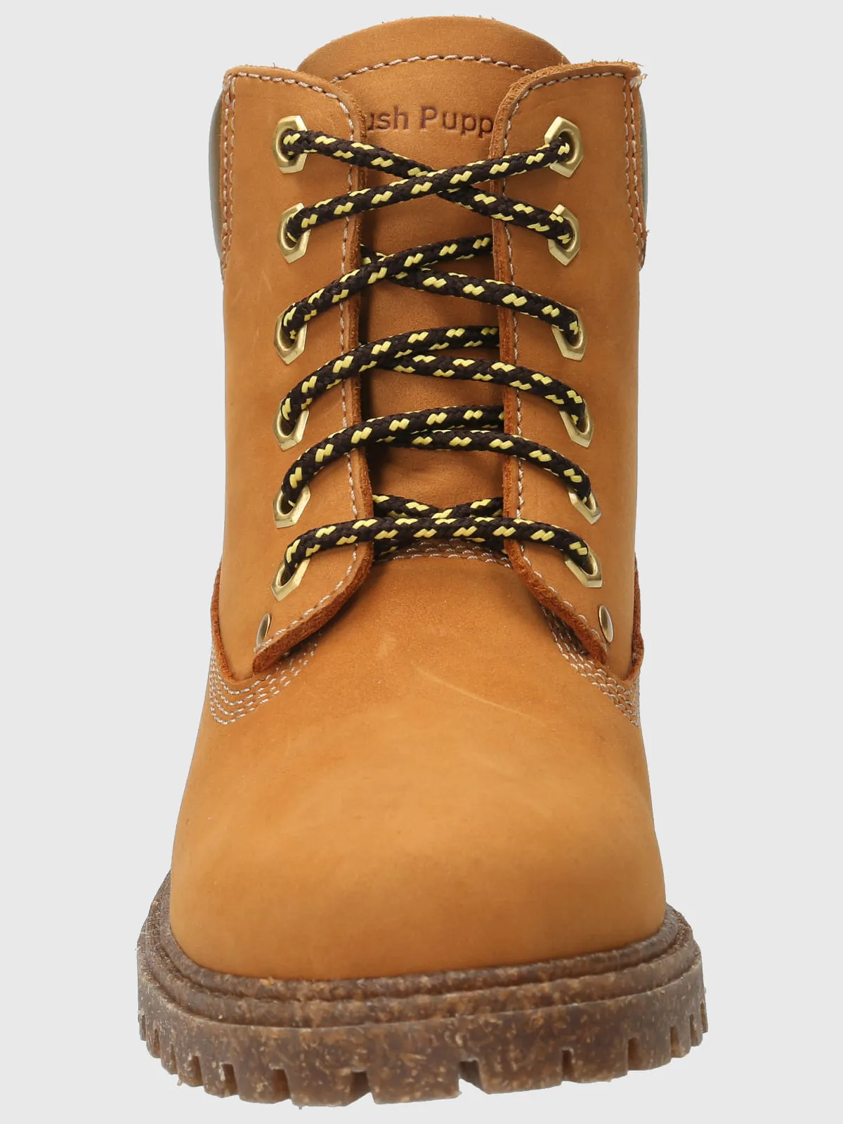Botin Cuero Mujer Hatton Amarillo