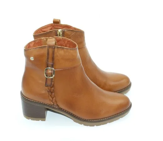 Botin mujer Pikolinos llanes 8578 Cuero