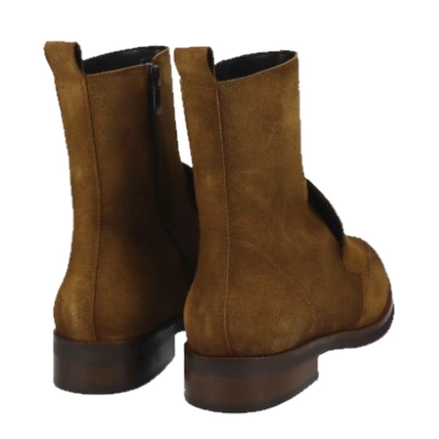 Botin mujer plano cuero Viguera