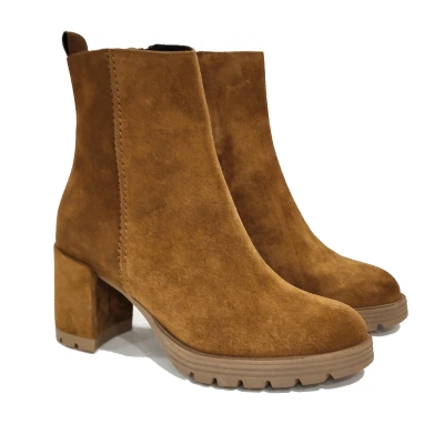 Botin mujer tacon cuero Viguera