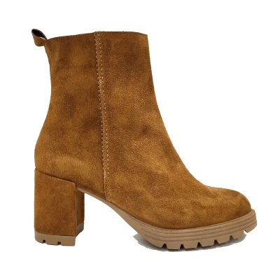 Botin mujer tacon cuero Viguera