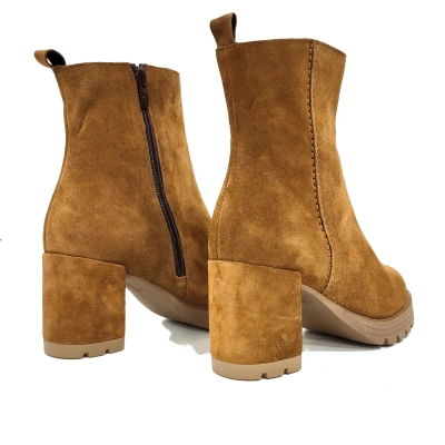 Botin mujer tacon cuero Viguera
