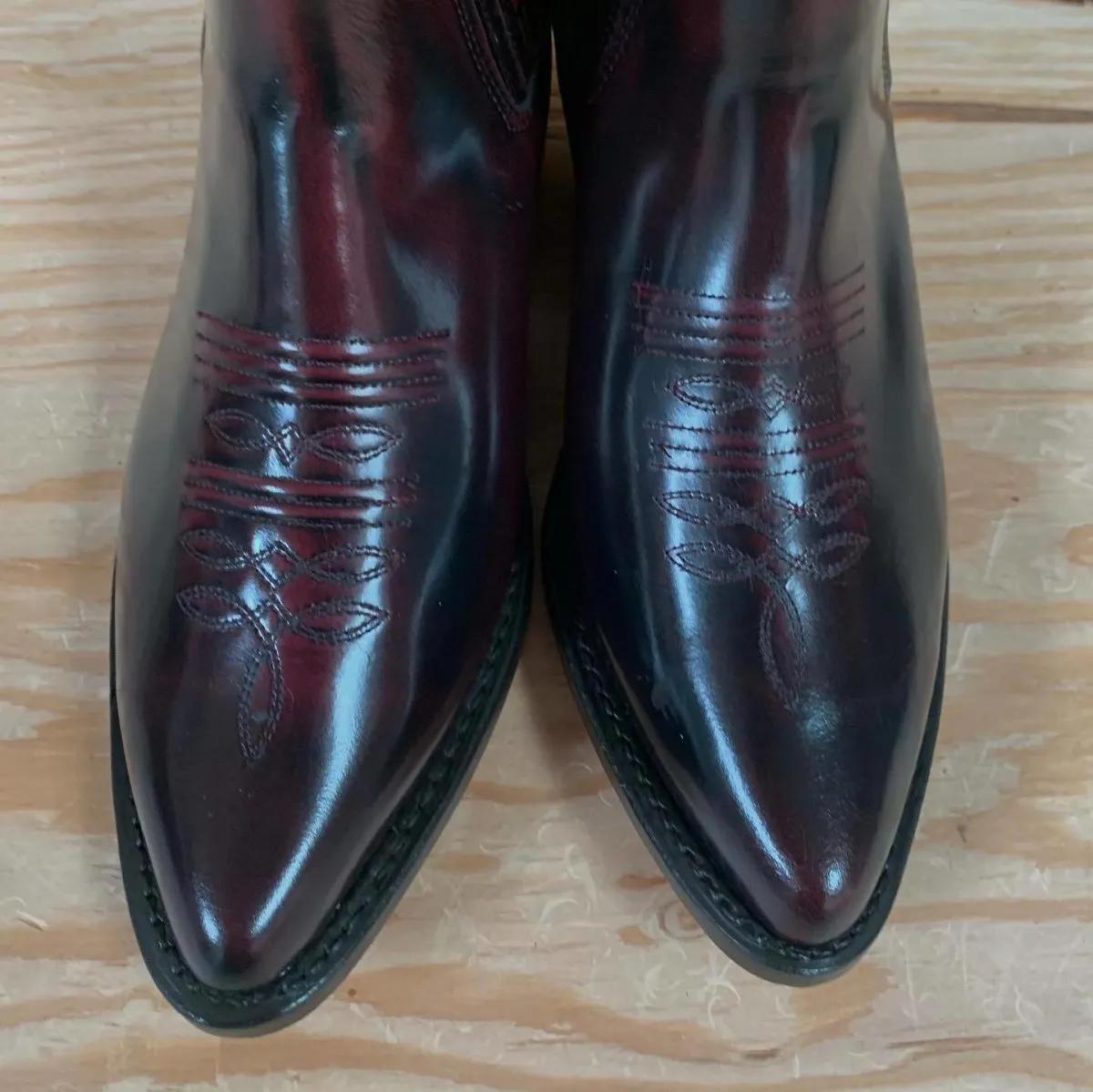 BOTINES CHARROS DE CUERO ACABADO CAMALEON MODELO: DIE63VC06