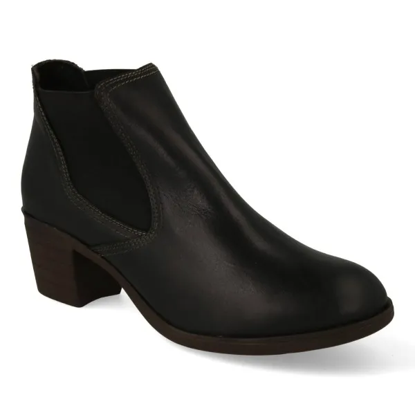 BOTINES MUJER PIEL NEGROS MOD. MANON