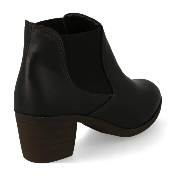 BOTINES MUJER PIEL NEGROS MOD. MANON