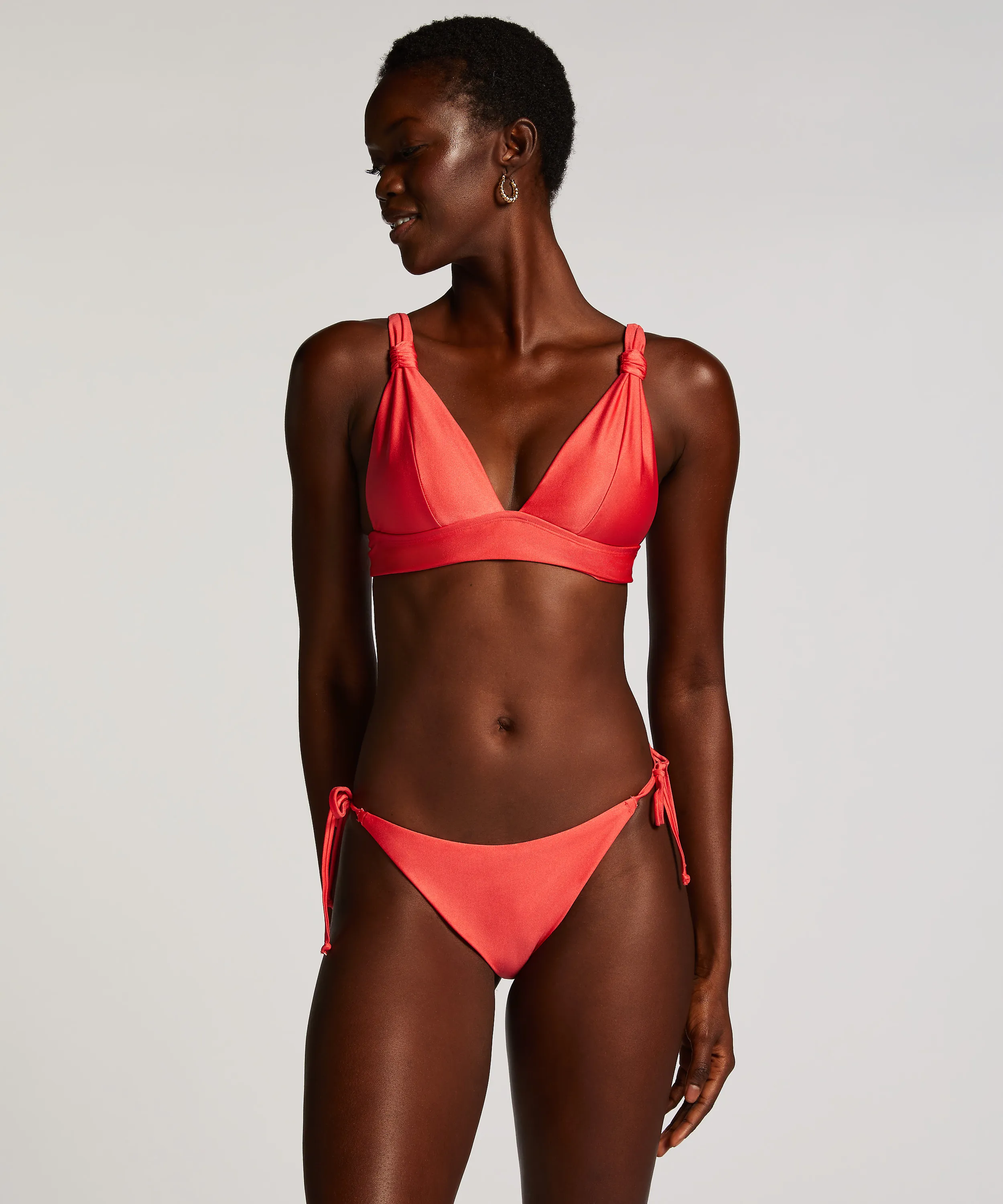 BRAGUITA DE BIKINI CHEEKY TANGA LUXE  ROJO