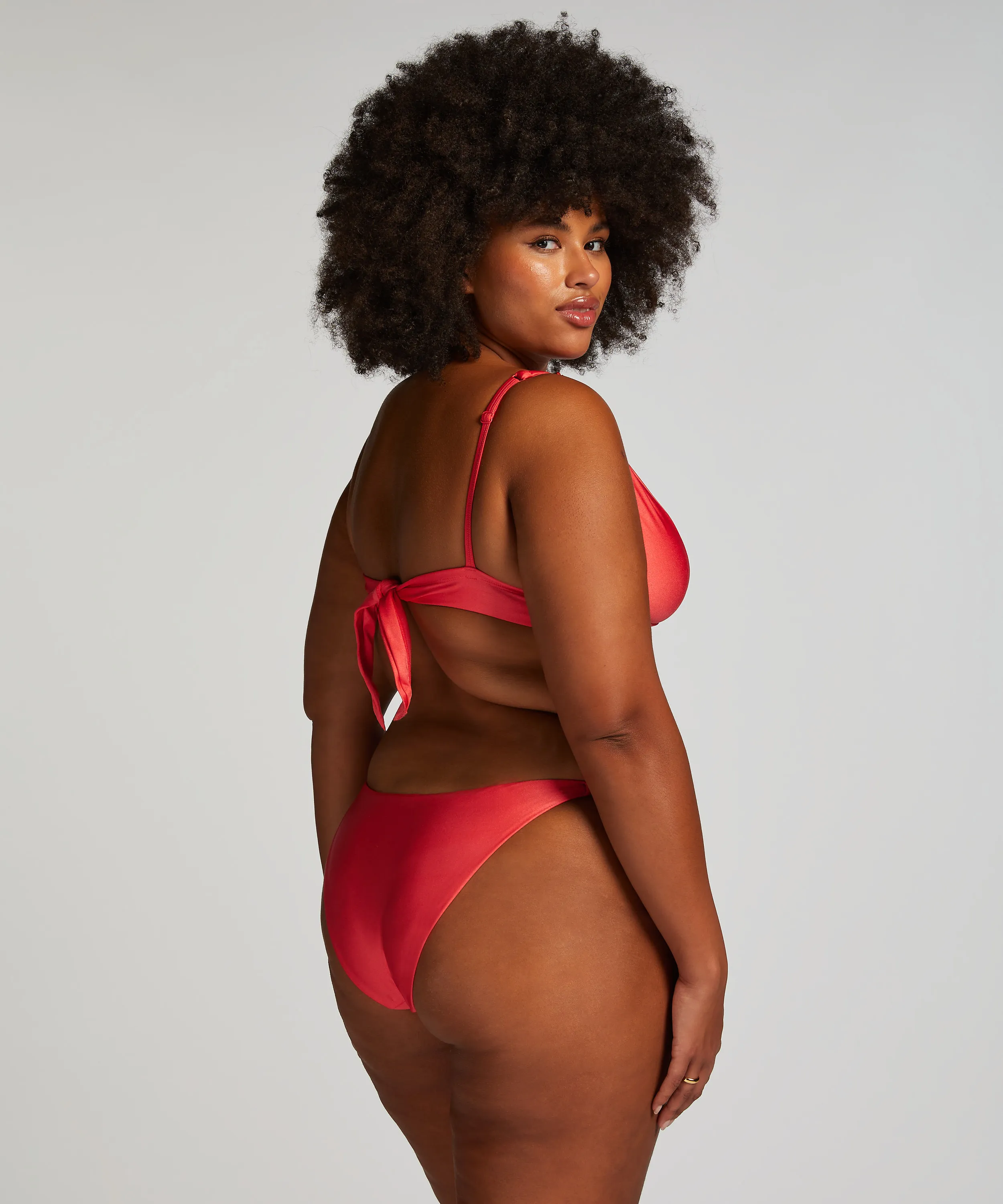 BRAGUITA DE BIKINI CHEEKY TANGA LUXE  ROJO