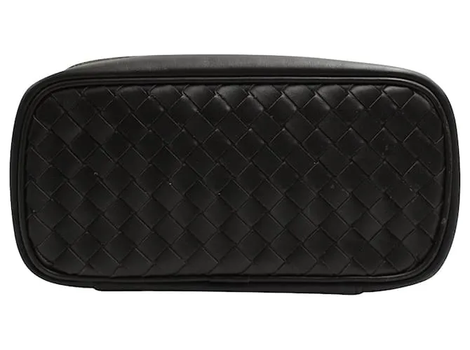 Caja para reloj Bottega Veneta en cuero marrón Castaño 