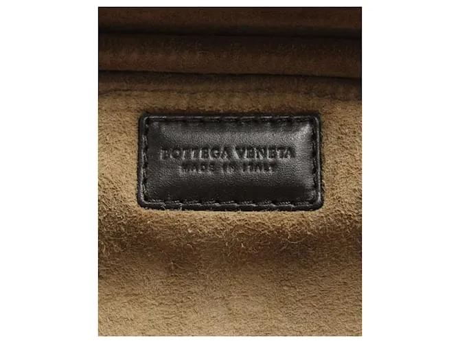Caja para reloj Bottega Veneta en cuero marrón Castaño 