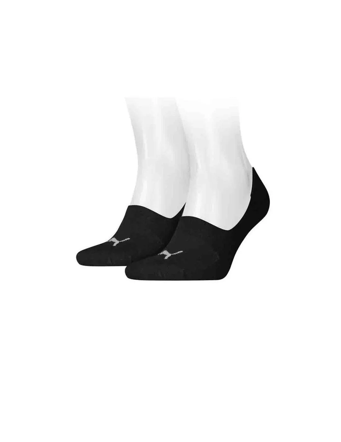 Calcetines de Puma Footie 2P Negro