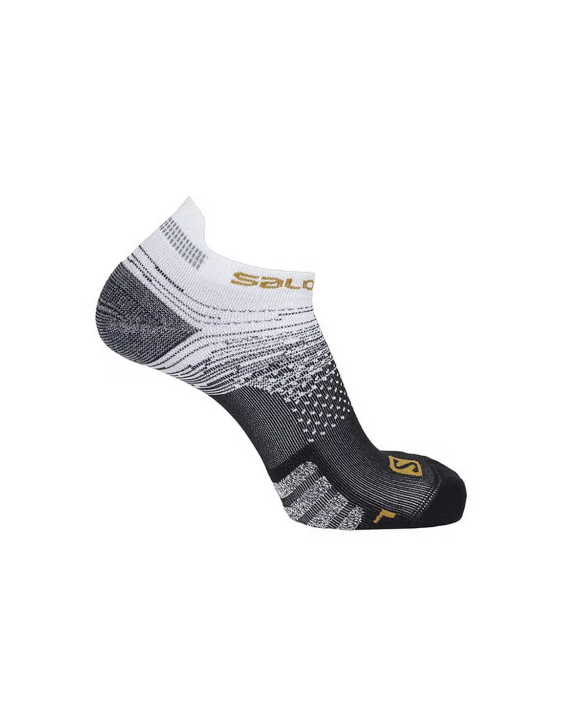 Calcetines de Running Salomon Predict Low White Black