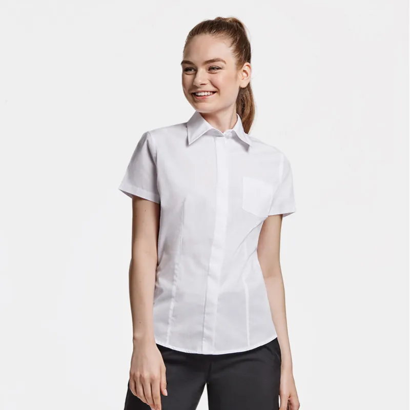 CAMISA HOSTELERíA MUJER MANGA CORTA SOFíA  ROLY