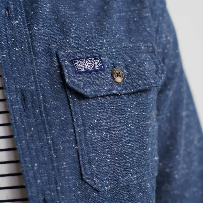 Camisa Manga Larga Para Hombre Indigo Nep Lumberjack Superdry 35340
