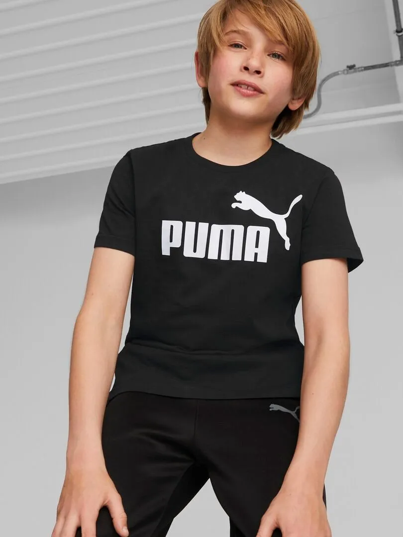 CAMISETA BáSICA 'PUMA'  NEGRO