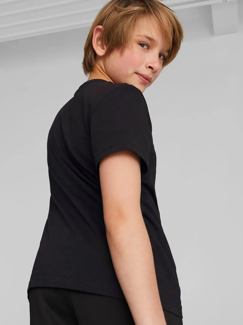 CAMISETA BáSICA 'PUMA'  NEGRO