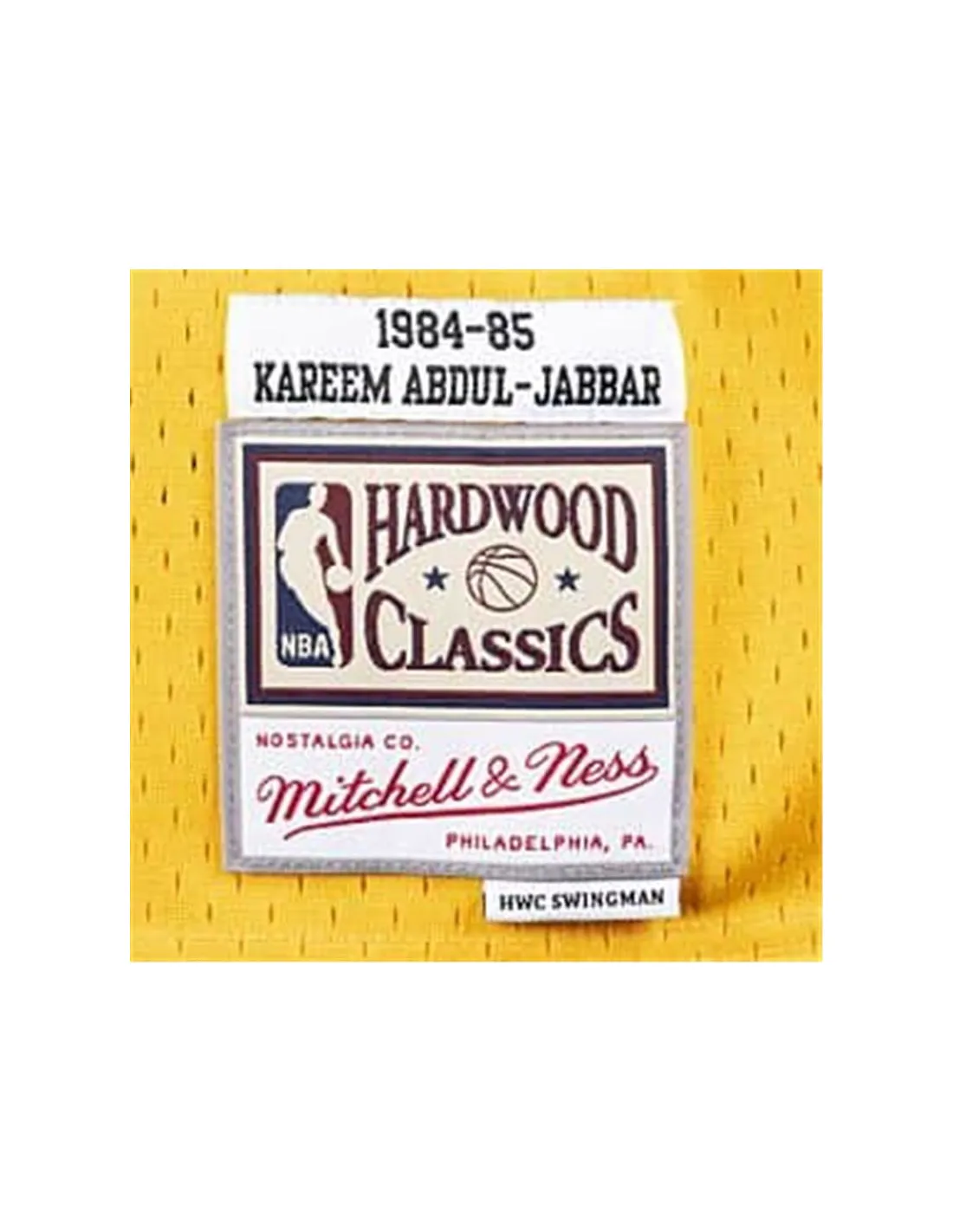 CAMISETA DE BALONCESTO MITCHELL & NESS LOS ANGELES LAKERS  KAREEM ABDULJABBAR