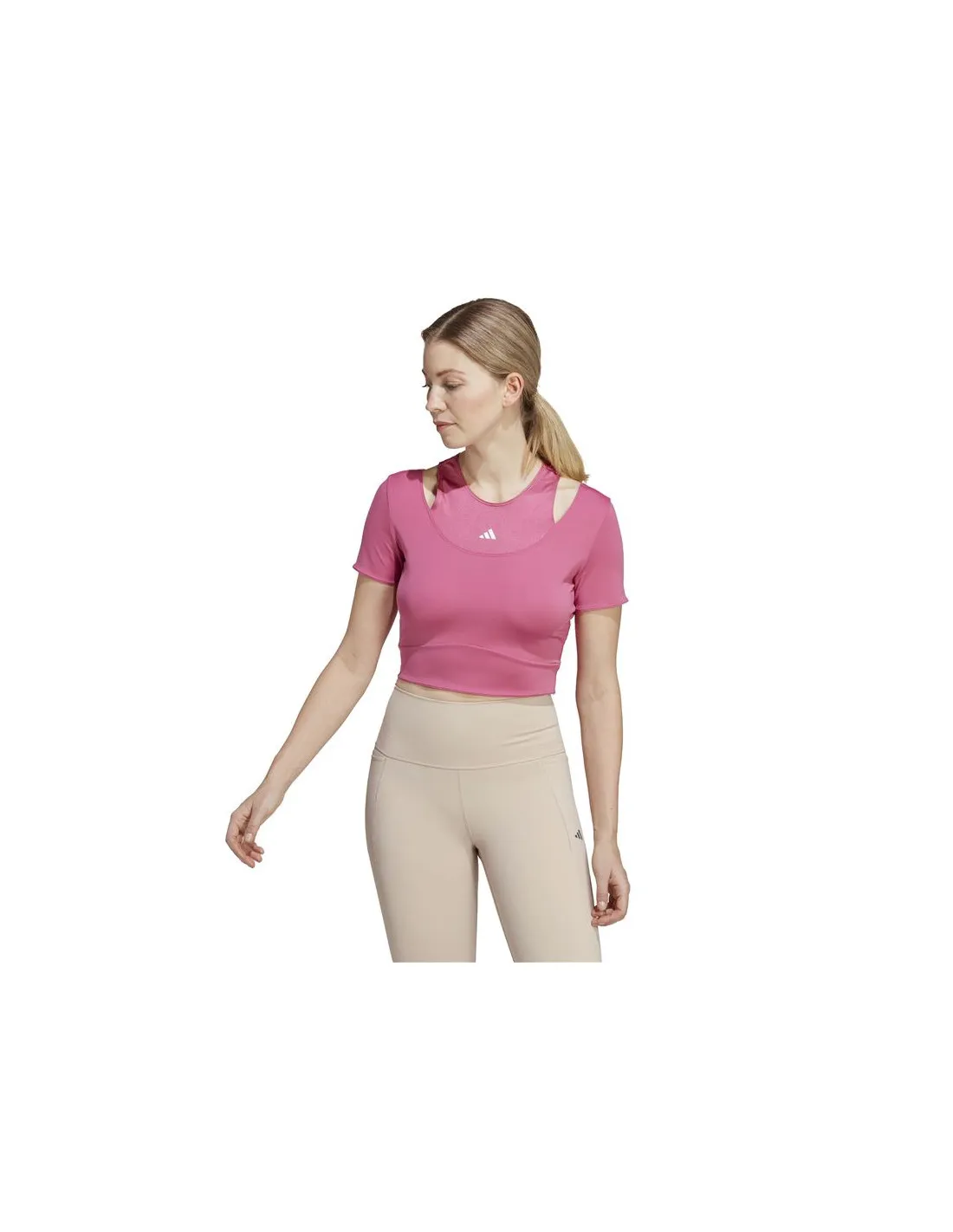 Camiseta de Fitness adidas Hiit Cro Mujer